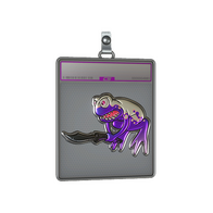Sticker Slab | Ultraviolet Poison Frog (Foil)