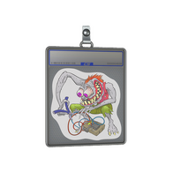 Sticker Slab | White Bombster