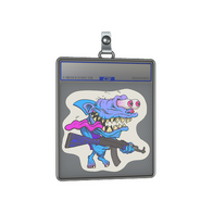 Sticker Slab | Blue Shark Shooter