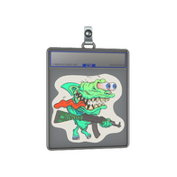 Sticker Slab | Green Shark Shooter