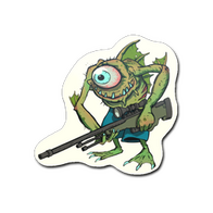 Sticker | Green Cyclawps