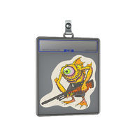 Sticker Slab | Yellow Cyclawps