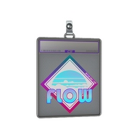 Sticker Slab | Cotton Candy Flow (Holo)
