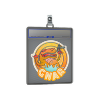 Sticker Slab | Orange Gnar