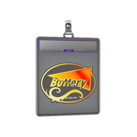 Sticker Slab | Flame Buttery (Holo)