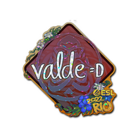 Sticker | v4lde (Glitter) | Rio 2022