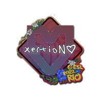 Sticker | xertioN (Glitter) | Rio 2022