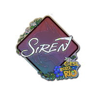 Sticker | S1ren (Glitter) | Rio 2022