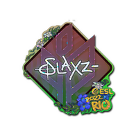 Sticker | slaxz- (Glitter) | Rio 2022