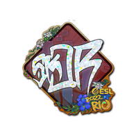 Sticker | sk0R (Glitter) | Rio 2022