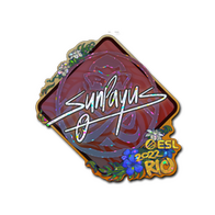 Sticker | SunPayus (Glitter) | Rio 2022