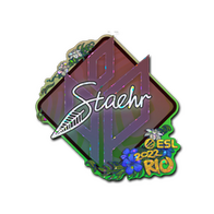 Sticker | Staehr (Glitter) | Rio 2022