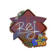 Sticker | roeJ (Glitter) | Rio 2022