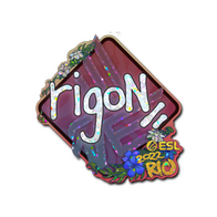 Sticker | rigoN (Glitter) | Rio 2022