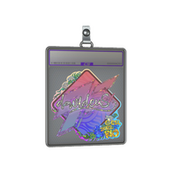 Sticker Slab | dav1deuS (Glitter) | Rio 2022