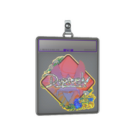 Sticker Slab | dupreeh (Glitter) | Rio 2022