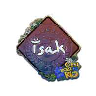 Sticker | isak (Glitter) | Rio 2022