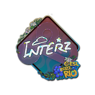 Sticker | interz (Glitter) | Rio 2022