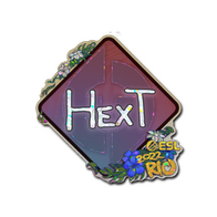 Sticker | HexT (Glitter) | Rio 2022