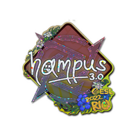 Sticker | hampus (Glitter) | Rio 2022