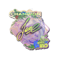 Sticker | Jame (Holo, Champion) | Rio 2022
