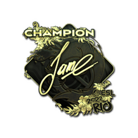 Sticker | Jame (Gold, Champion) | Rio 2022