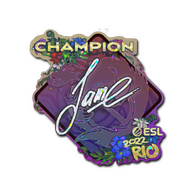 Sticker | Jame (Glitter, Champion) | Rio 2022