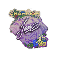 Sticker | Jame (Champion) | Rio 2022
