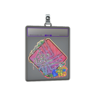 Sticker Slab | juanflatroo (Glitter) | Rio 2022