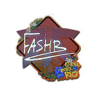 Sticker | FASHR (Glitter) | Rio 2022
