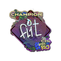 Sticker | FL1T (Glitter, Champion) | Rio 2022