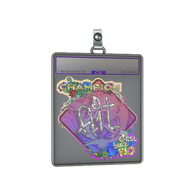Sticker Slab | FL1T (Glitter, Champion) | Rio 2022