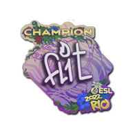 Sticker | FL1T (Champion) | Rio 2022