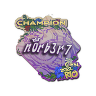 Sticker | n0rb3r7 (Champion) | Rio 2022