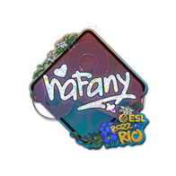 Sticker | nafany (Glitter) | Rio 2022