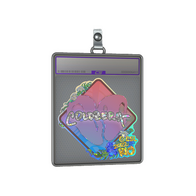 Sticker Slab | coldzera (Glitter) | Rio 2022
