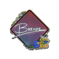Sticker | Brehze (Glitter) | Rio 2022