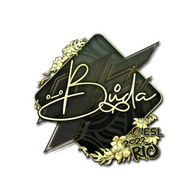 Sticker | BUDA (Gold) | Rio 2022