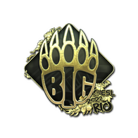 Sticker | BIG (Gold) | Rio 2022