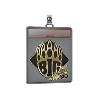 Sticker Slab | BIG (Gold) | Rio 2022
