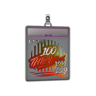 Sticker Slab | 100 Thieves (Foil) | 2020 RMR