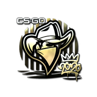 Sticker | Renegades (Gold) | 2020 RMR