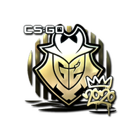 Sticker | G2 (Gold) | 2020 RMR