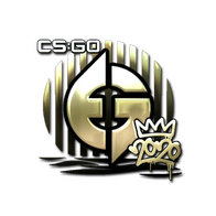 Sticker | Evil Geniuses (Gold) | 2020 RMR