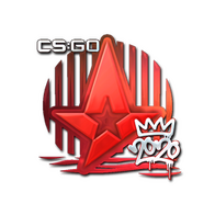 Sticker | Astralis (Foil) | 2020 RMR