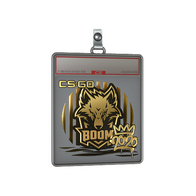 Sticker Slab | Boom (Gold) | 2020 RMR