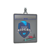 Sticker Slab | Movistar Riders | Stockholm 2021