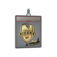 Sticker Slab | Movistar Riders (Gold) | Stockholm 2021