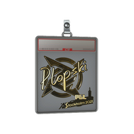 Sticker Slab | Plopski (Gold) | Stockholm 2021