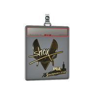 Sticker Slab | shox (Gold) | Stockholm 2021